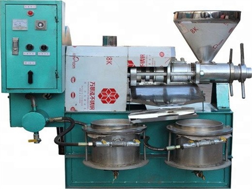 extraction of cottonseed oil expeller method one ton per