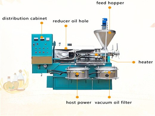 squeezing process of hydraulic oil press machine china